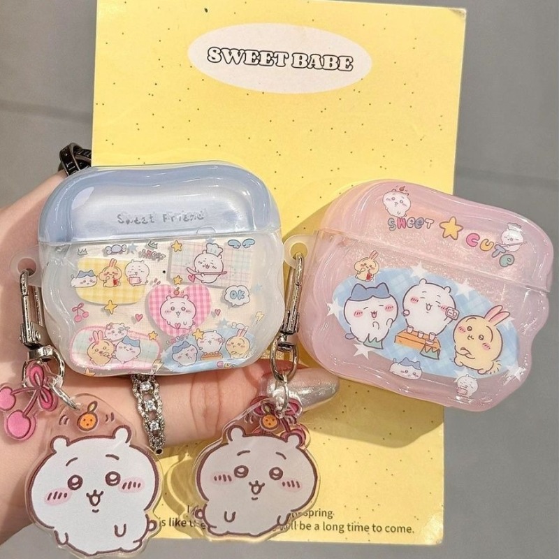 Airpod Case Cover - Chiikawaed Sevimli Koruyucu Kılıf, AirPods Pro