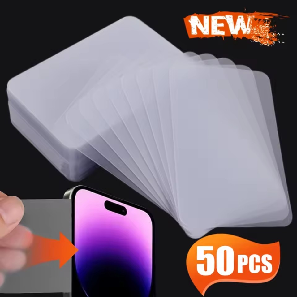 Phone Accessories Repair - 10-100 adet plastik kart telefon ekran