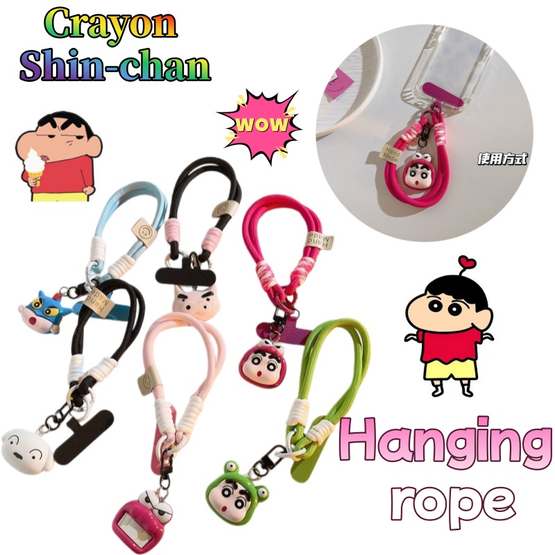 Phone Accessories Pouch - Crayon Shin-chan Shiro Timsah Peluş Bebek