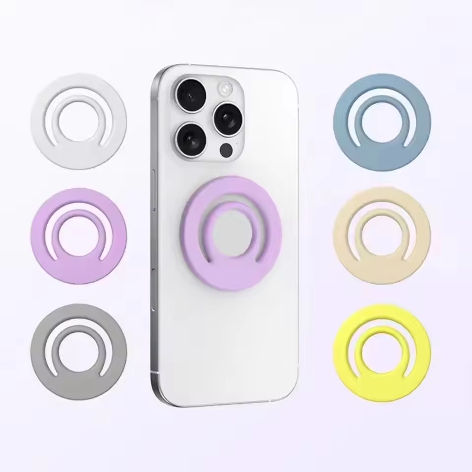 Phone Accessories Japan - Manyetik Silikon Standlı Parmak Yüzük Araç