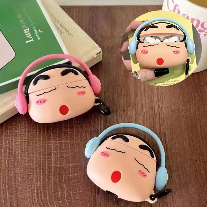 Airpod Case Cover - Crayon ShinChans Kılıfı Apple AirPods için