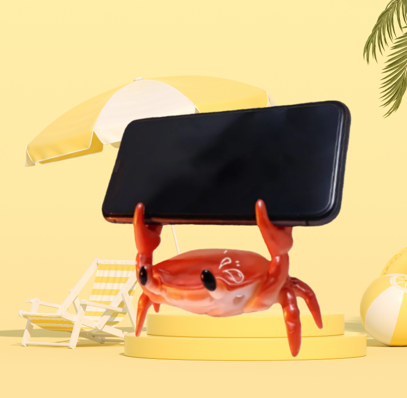 Kişilik 3D Yengeç Masa Dekoru  - Phone Accessories For Old People incelemesi ve fiyatı