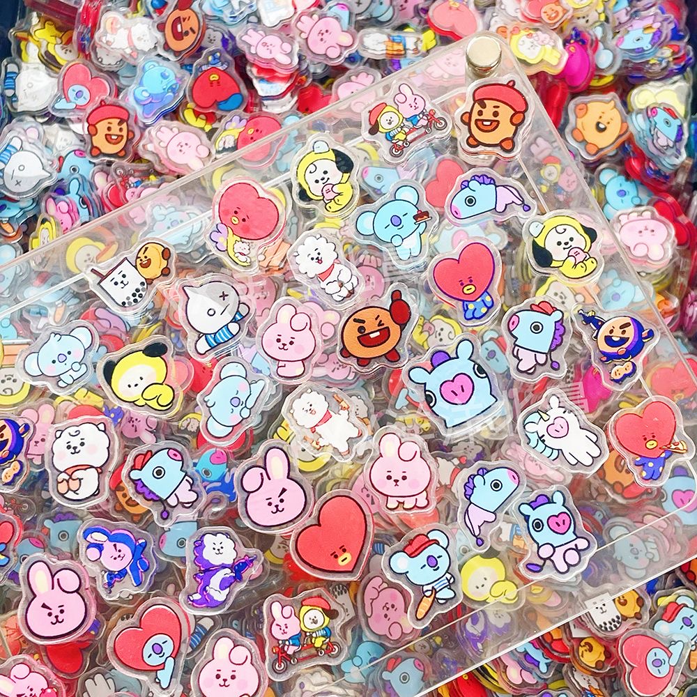 BT21 2cm zarif akrilik levhala - Phone Accessories Pouch incelemesi ve fiyatı